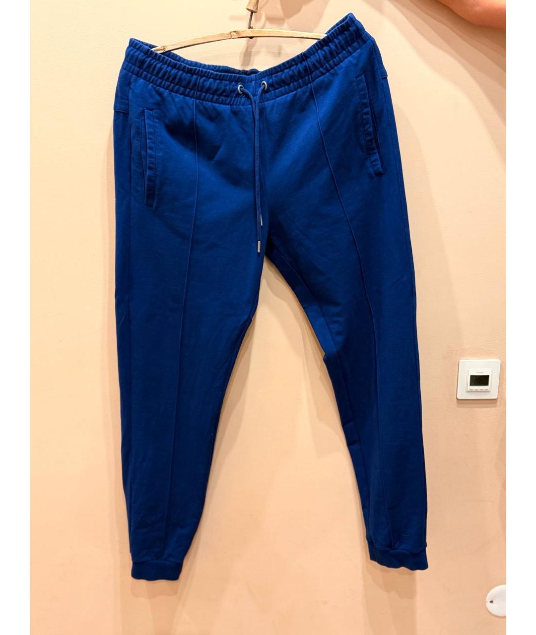 BIKKEMBERGS Темно-синий хлопковый спортивный костюм, фото 2