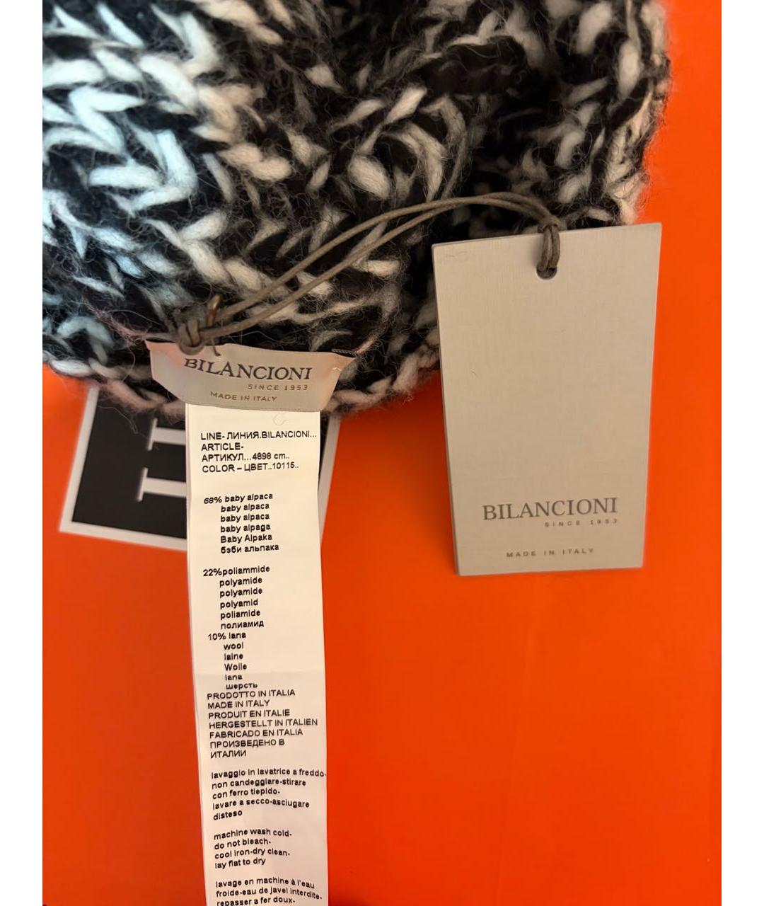 BILANCIONI Мульти шерстяная шапка, фото 5