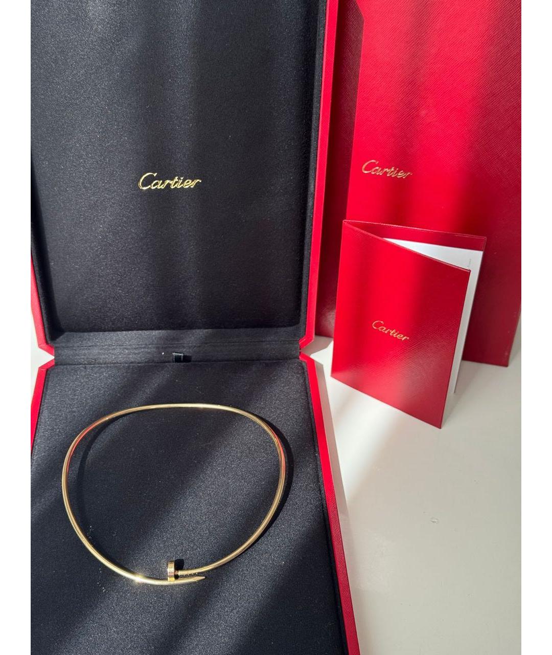 CARTIER Желтый чокер из желтого золота, фото 2