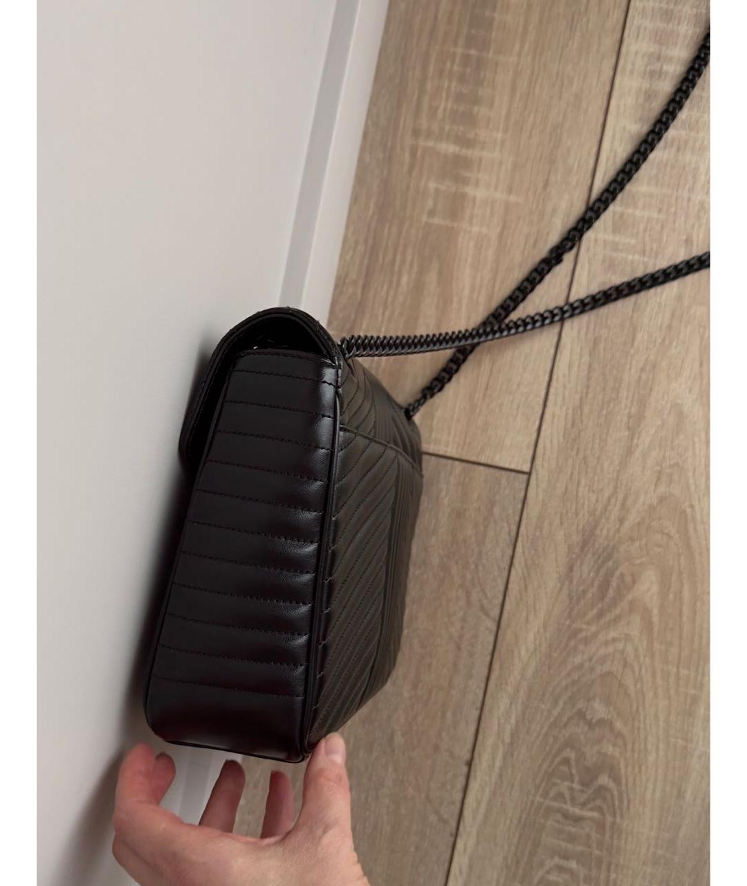 PRADA Черная кожаная сумка через плечо, фото 2