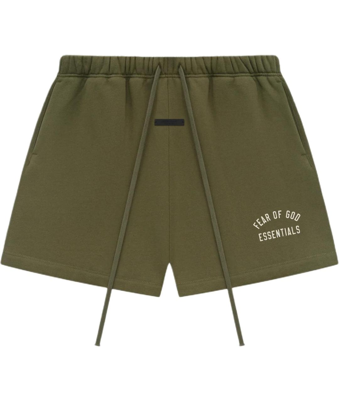 FEAR OF GOD ESSENTIALS Зеленые шорты, фото 1