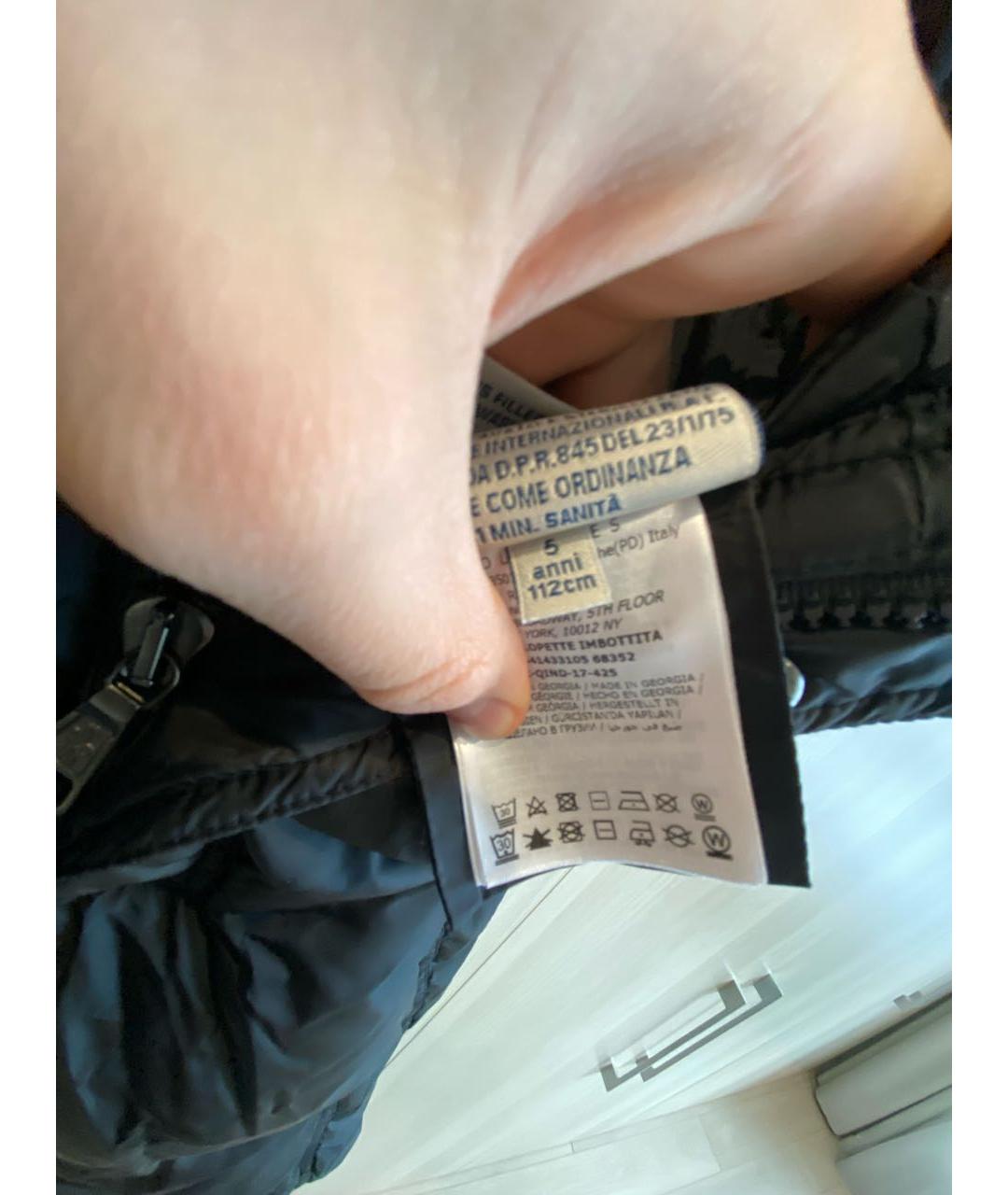 MONCLER Черный комбинезон, фото 7