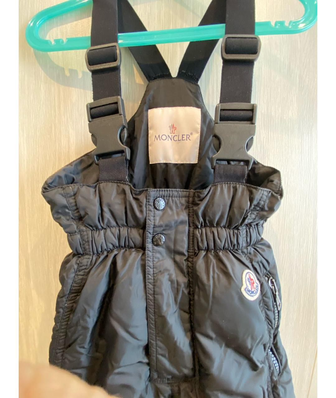 MONCLER Черный комбинезон, фото 3