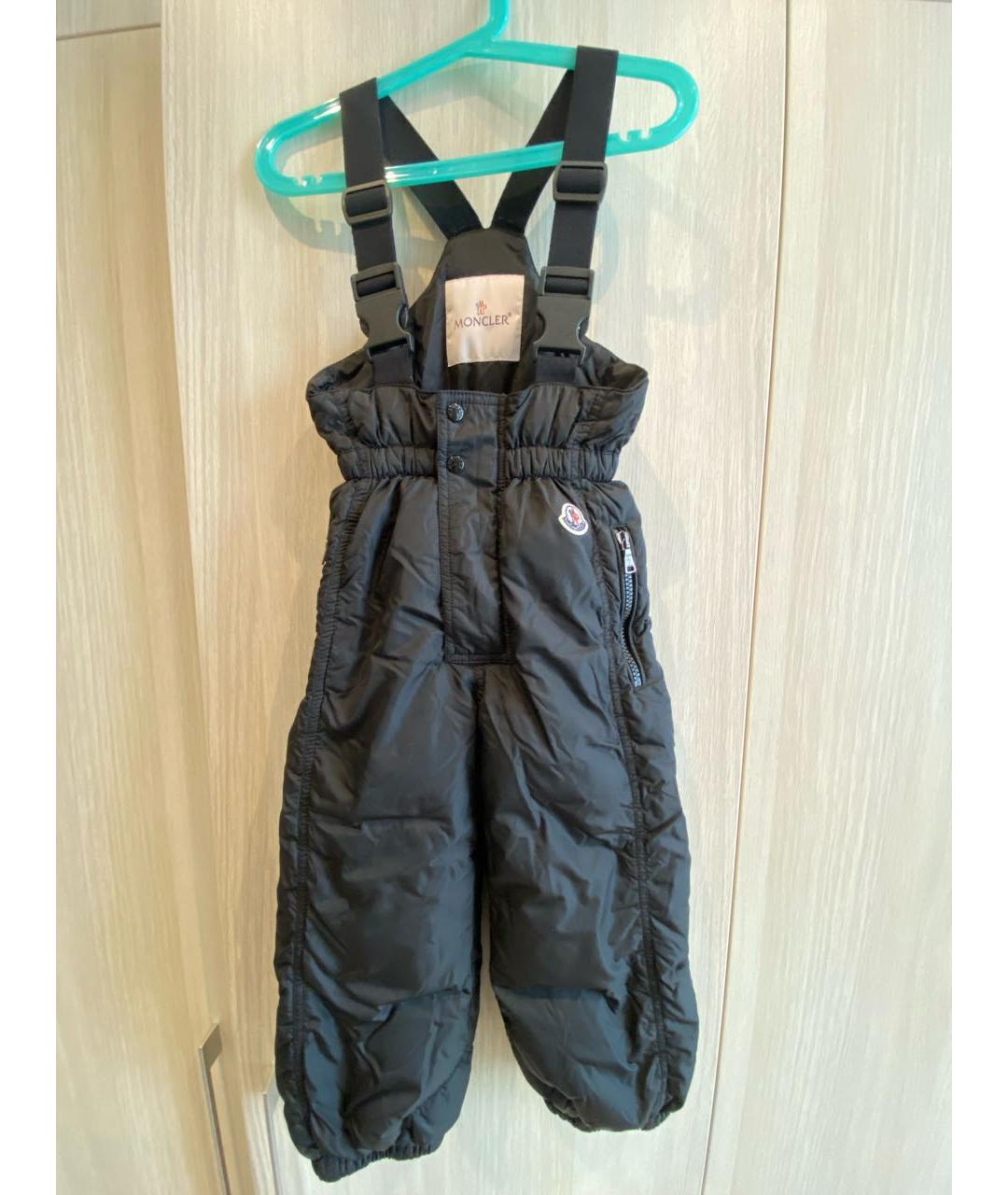 MONCLER Черный комбинезон, фото 8