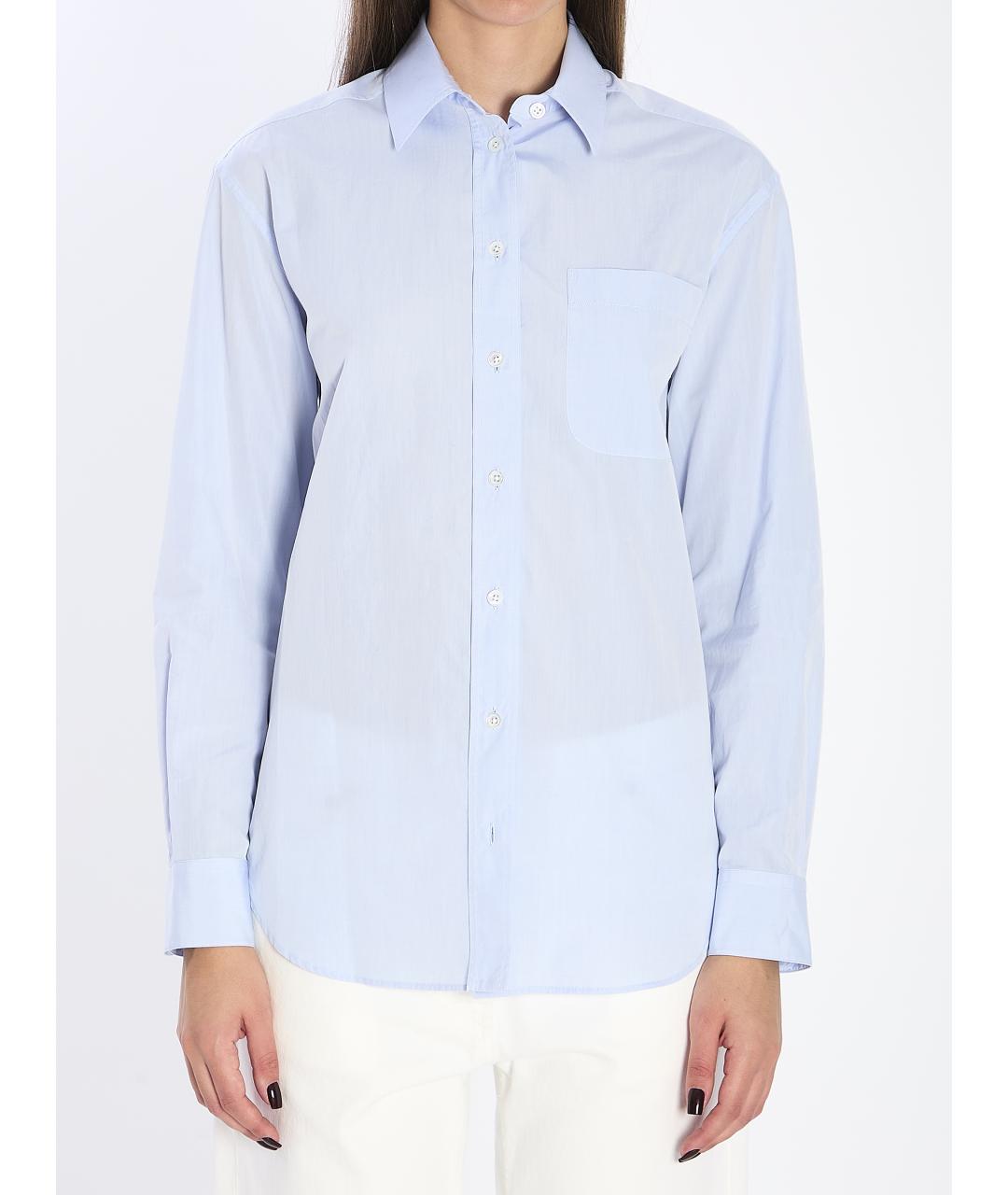 THE ROW Голубая хлопковая рубашка, фото 2
