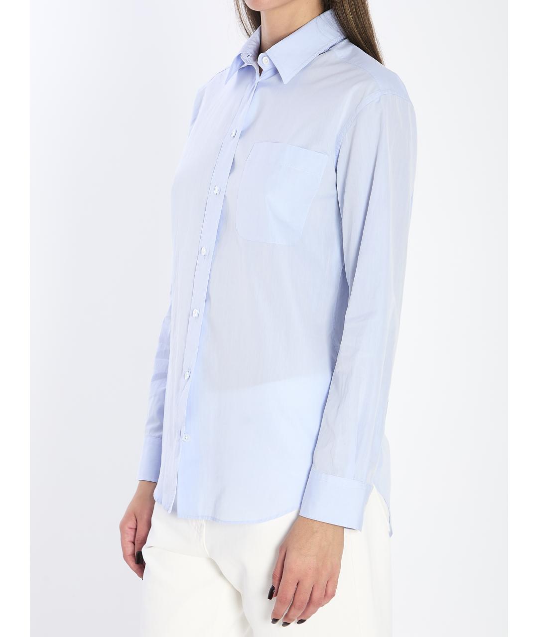 THE ROW Голубая хлопковая рубашка, фото 3