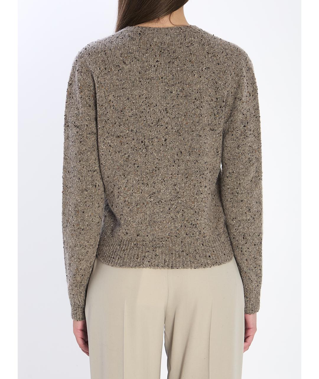 THE ROW Бежевый кашемировый кардиган, фото 5