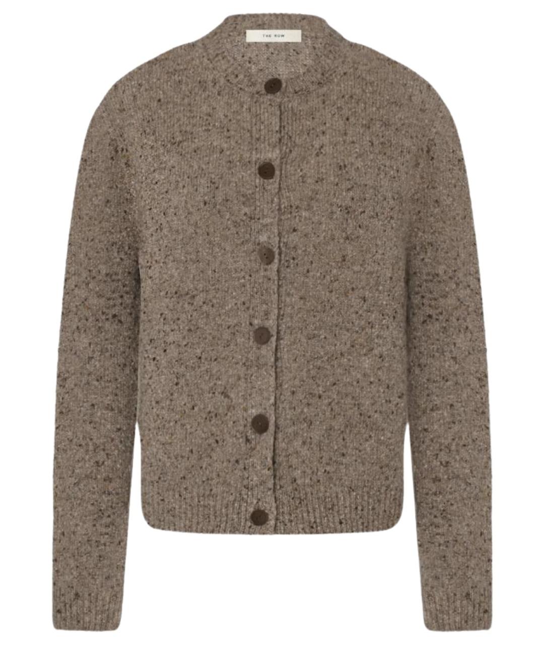 THE ROW Бежевый кашемировый кардиган, фото 1