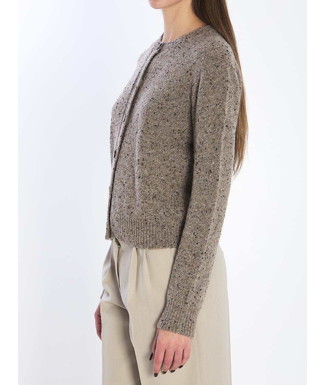 THE ROW Бежевый кашемировый кардиган, фото 3