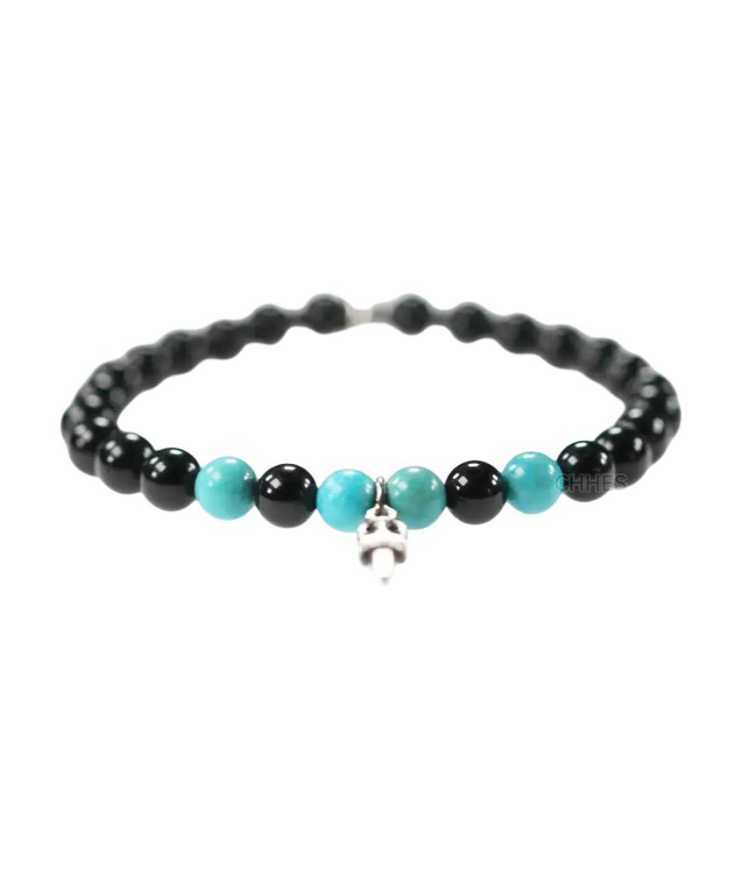 CHROME HEARTS Черный браслет, фото 2