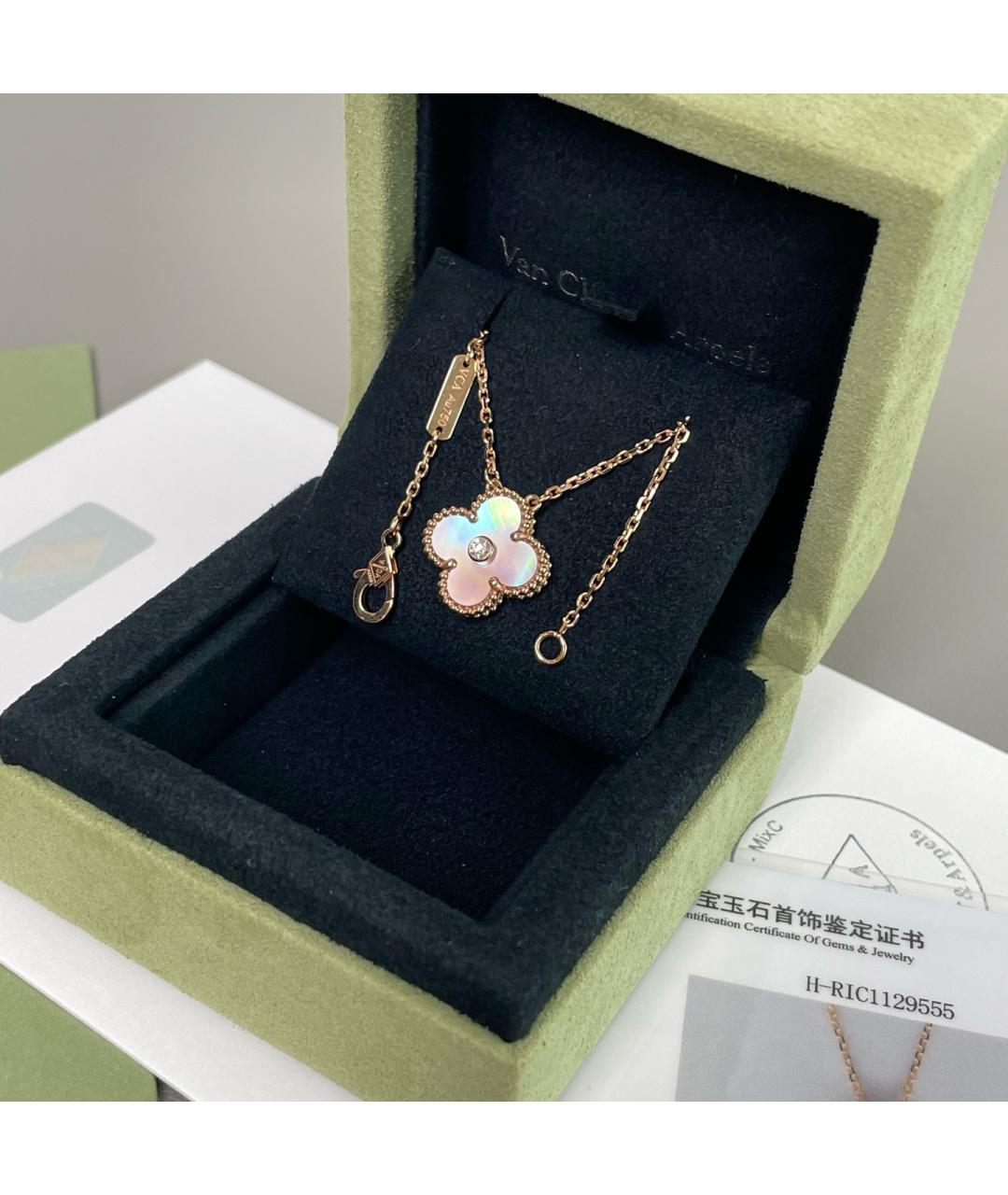 VAN CLEEF & ARPELS Золотое колье из розового золота, фото 2