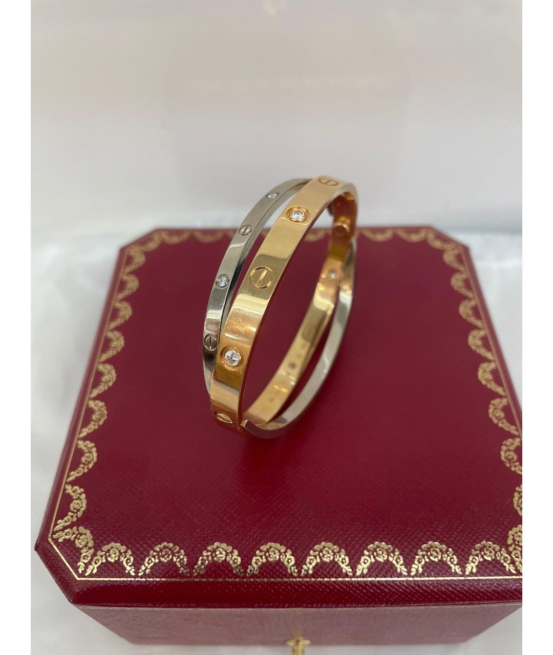 CARTIER Золотой браслет из белого золота, фото 2