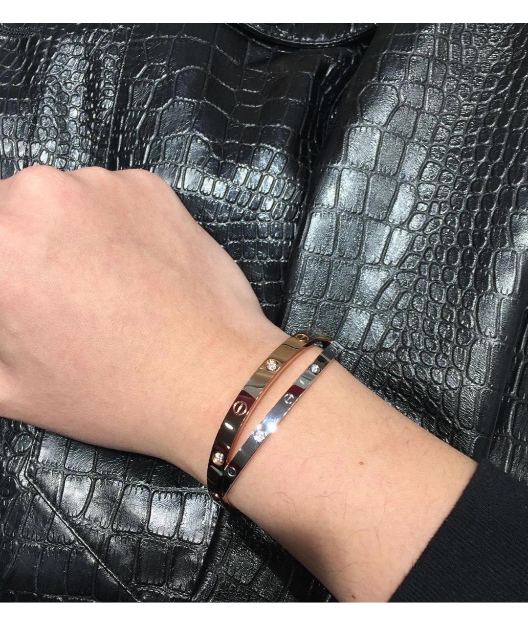 CARTIER Золотой браслет из белого золота, фото 5