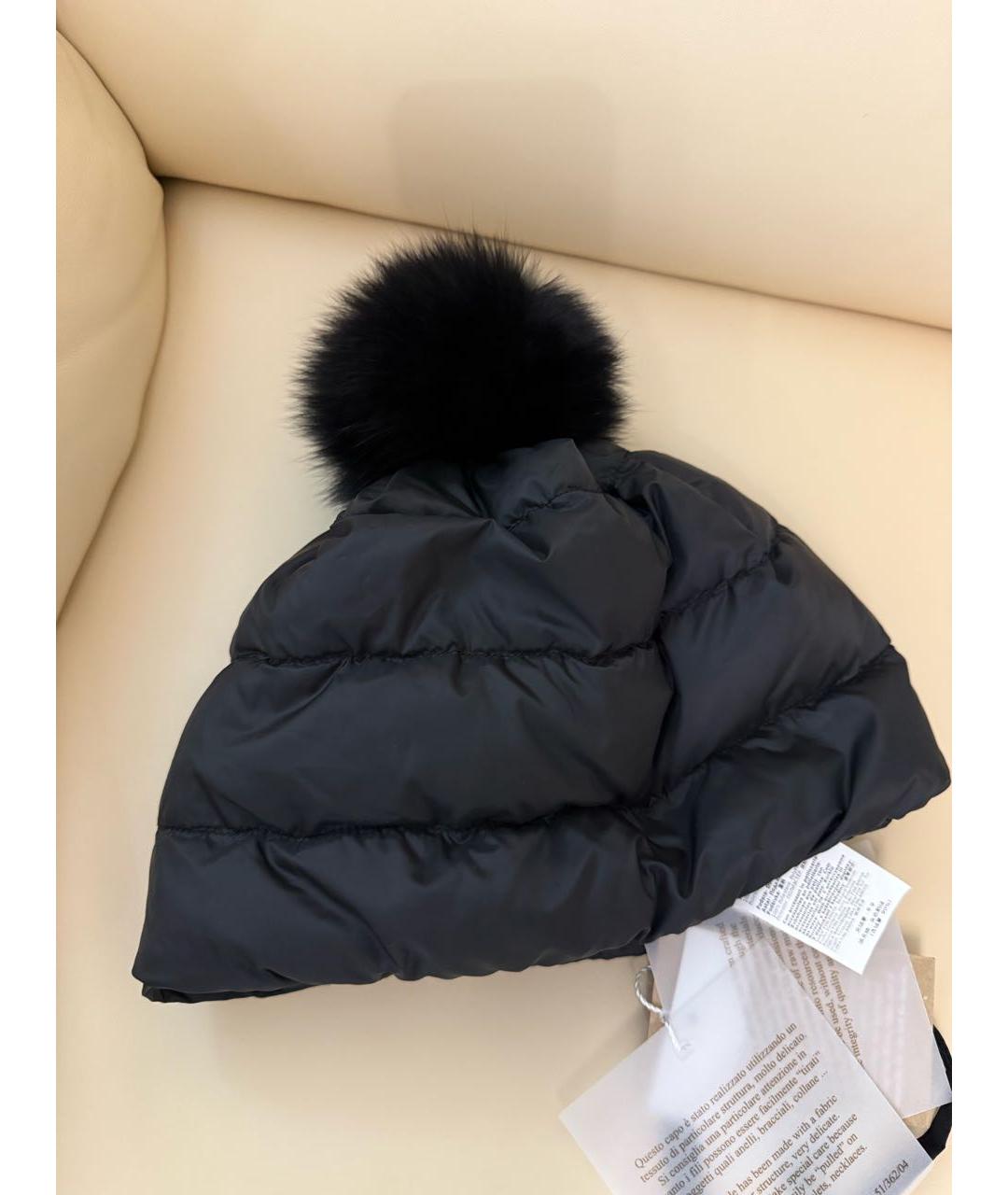 MAX MARA THE CUBE Черная шапка, фото 3