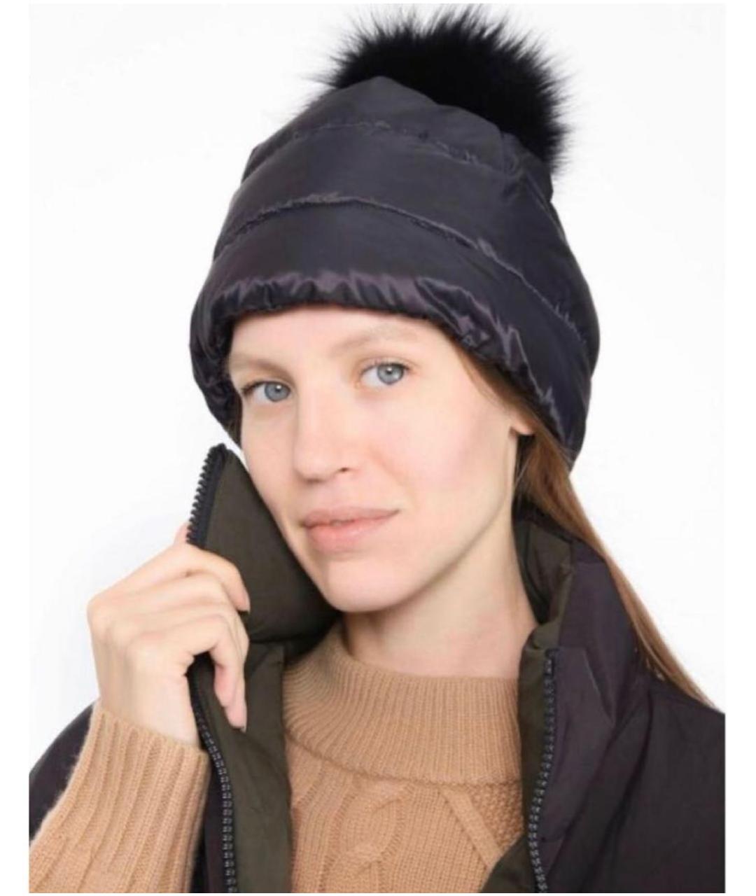 MAX MARA THE CUBE Черная шапка, фото 2