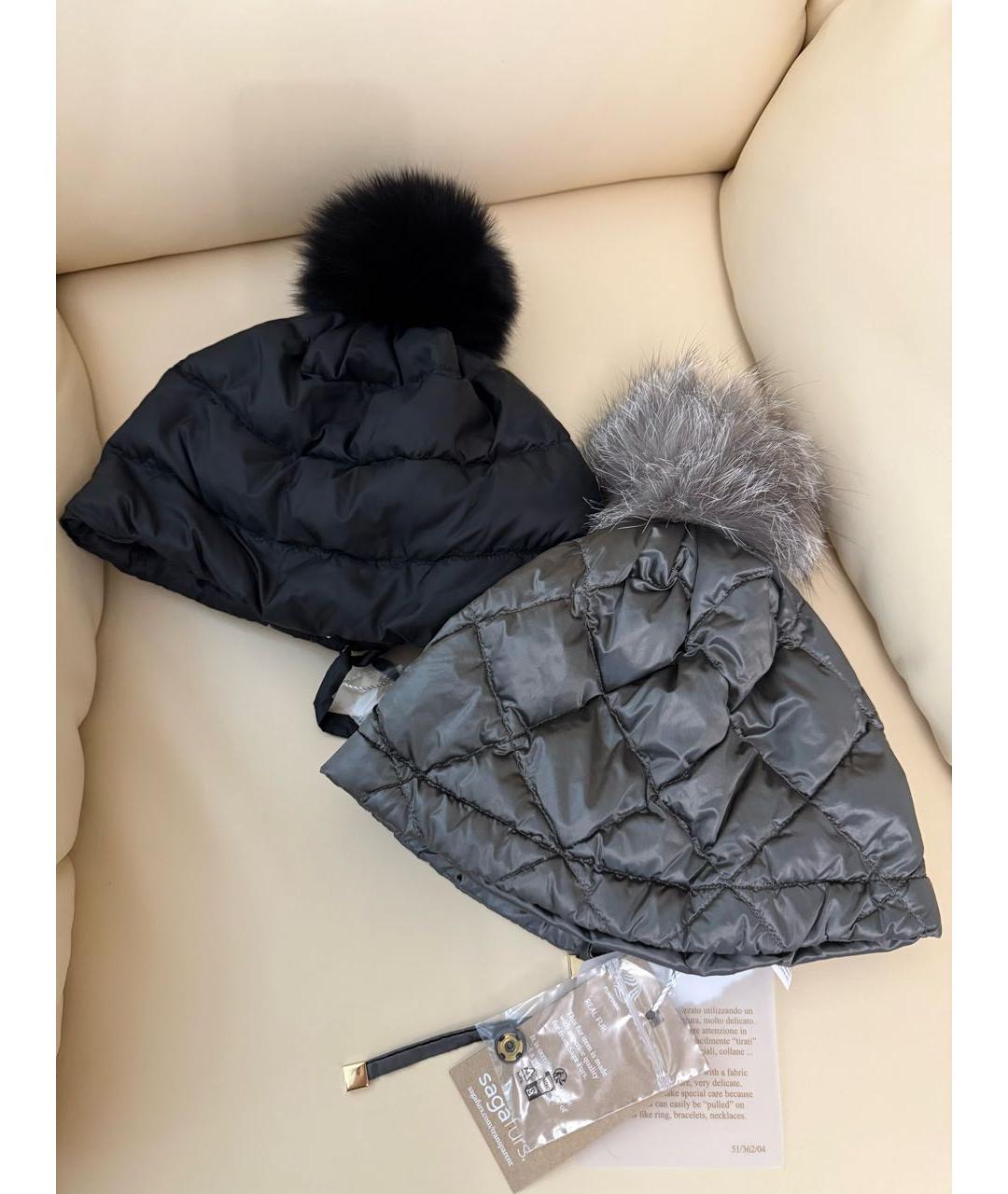 MAX MARA THE CUBE Черная шапка, фото 8