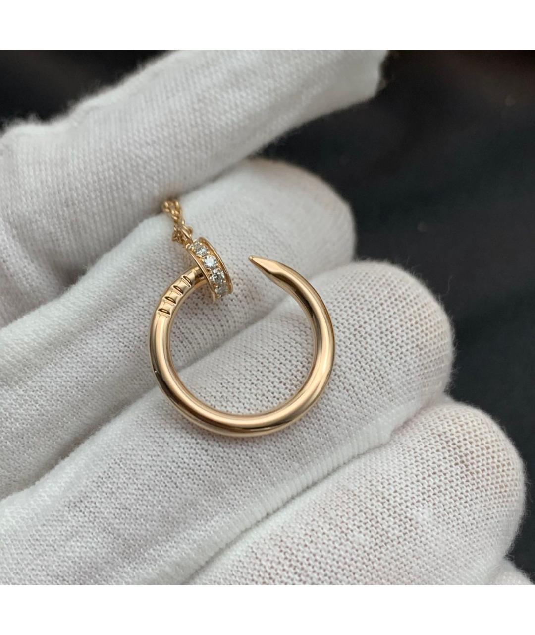 CARTIER Золотое колье из розового золота, фото 5