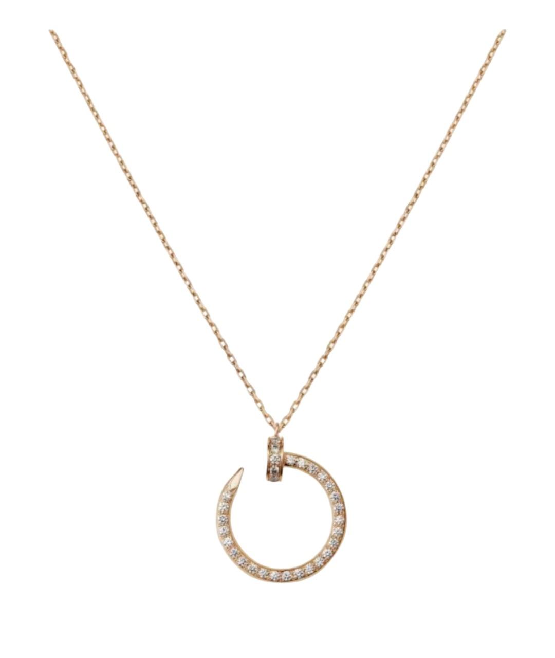 CARTIER Золотое колье из розового золота, фото 1