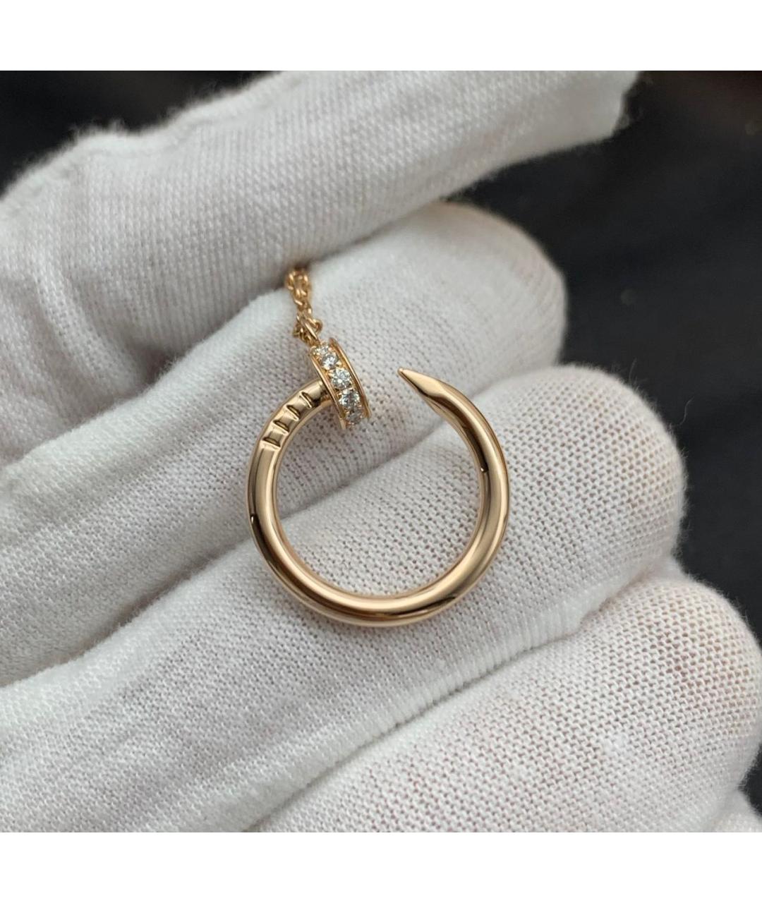 CARTIER Золотое колье из розового золота, фото 4