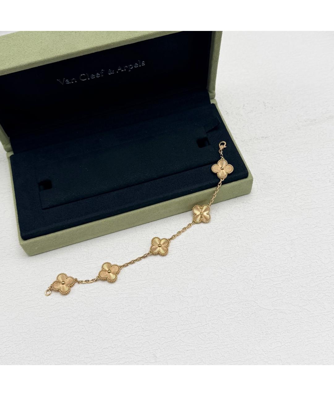 VAN CLEEF & ARPELS Золотой браслет из желтого золота, фото 6