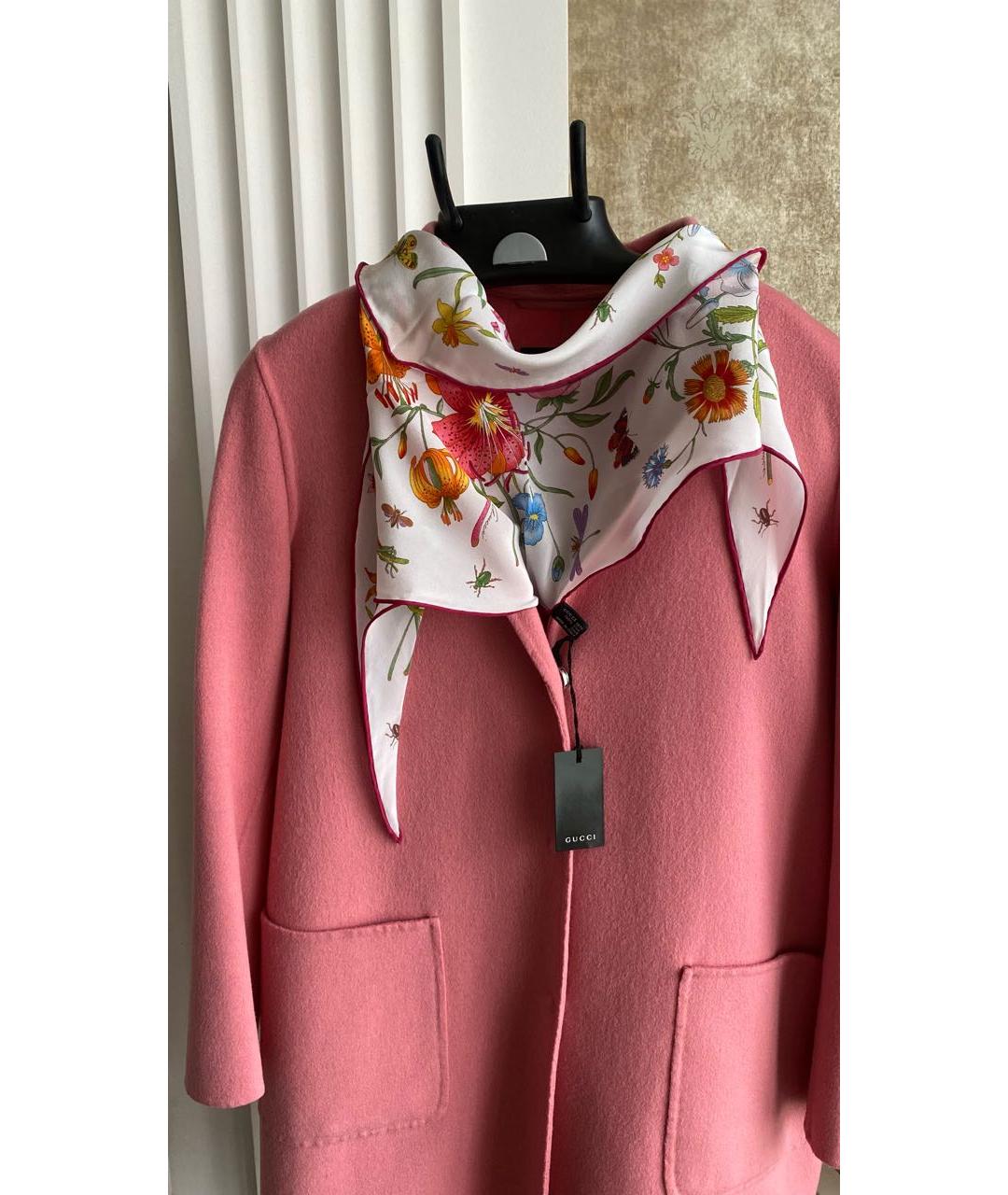 GUCCI Мульти шелковый шарф, фото 6