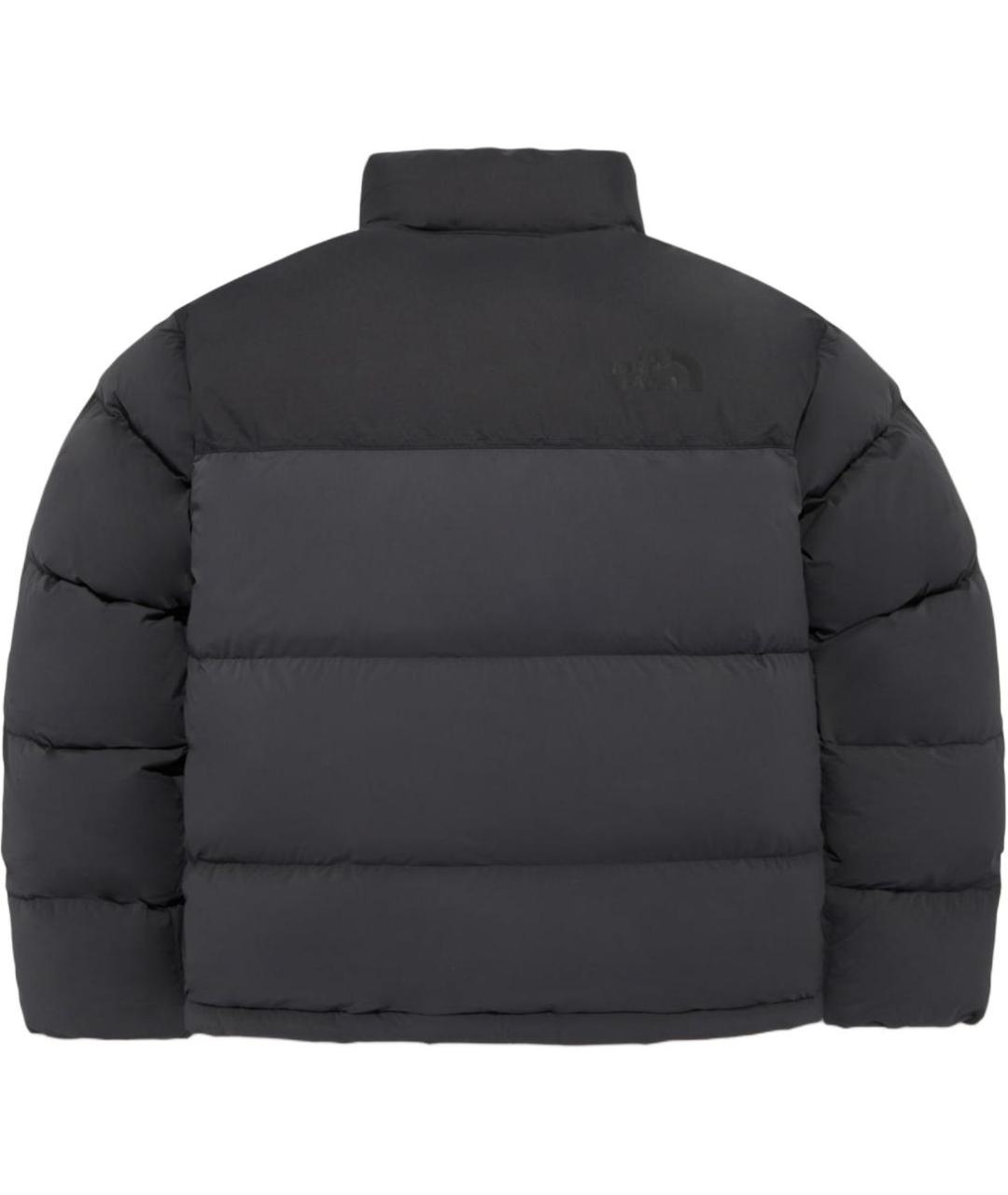 THE NORTH FACE Серый полиамидовый пуховик, фото 2