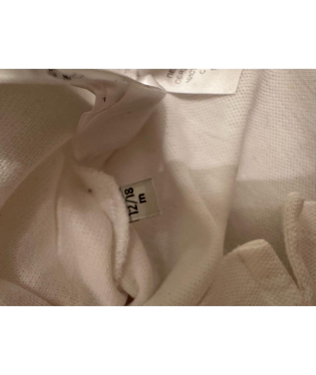 GUCCI Белая хлопковая детская футболка, фото 4