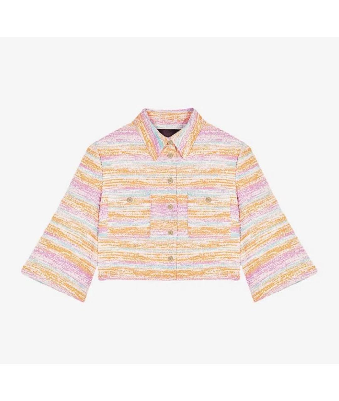 MAJE Мульти полиэстеровый жакет/пиджак, фото 9