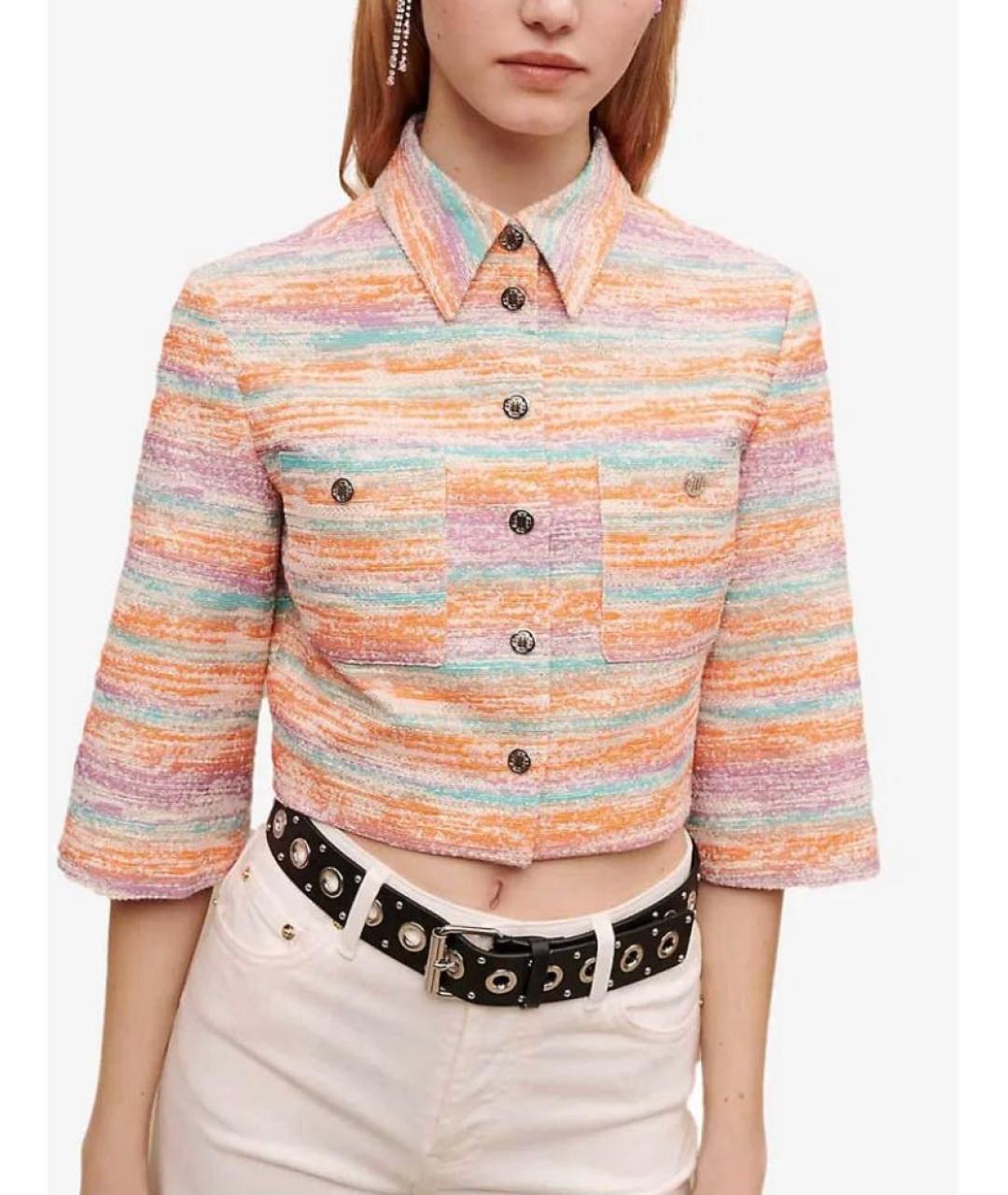 MAJE Мульти полиэстеровый жакет/пиджак, фото 7