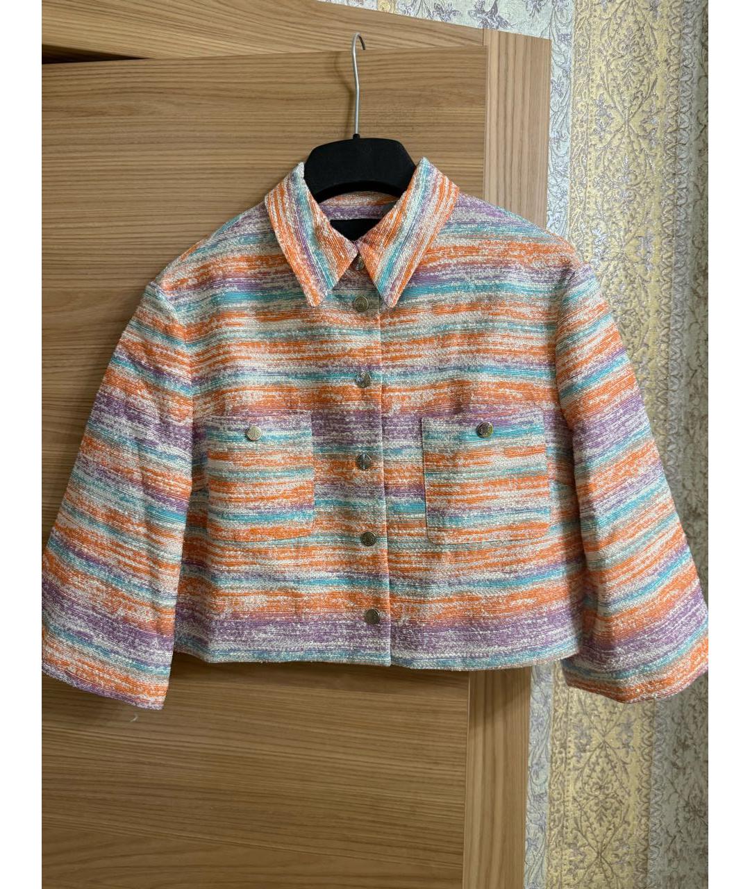 MAJE Мульти полиэстеровый жакет/пиджак, фото 2