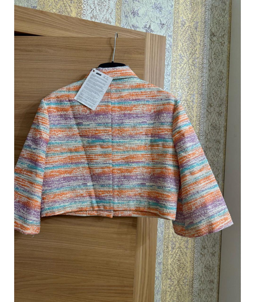 MAJE Мульти полиэстеровый жакет/пиджак, фото 3