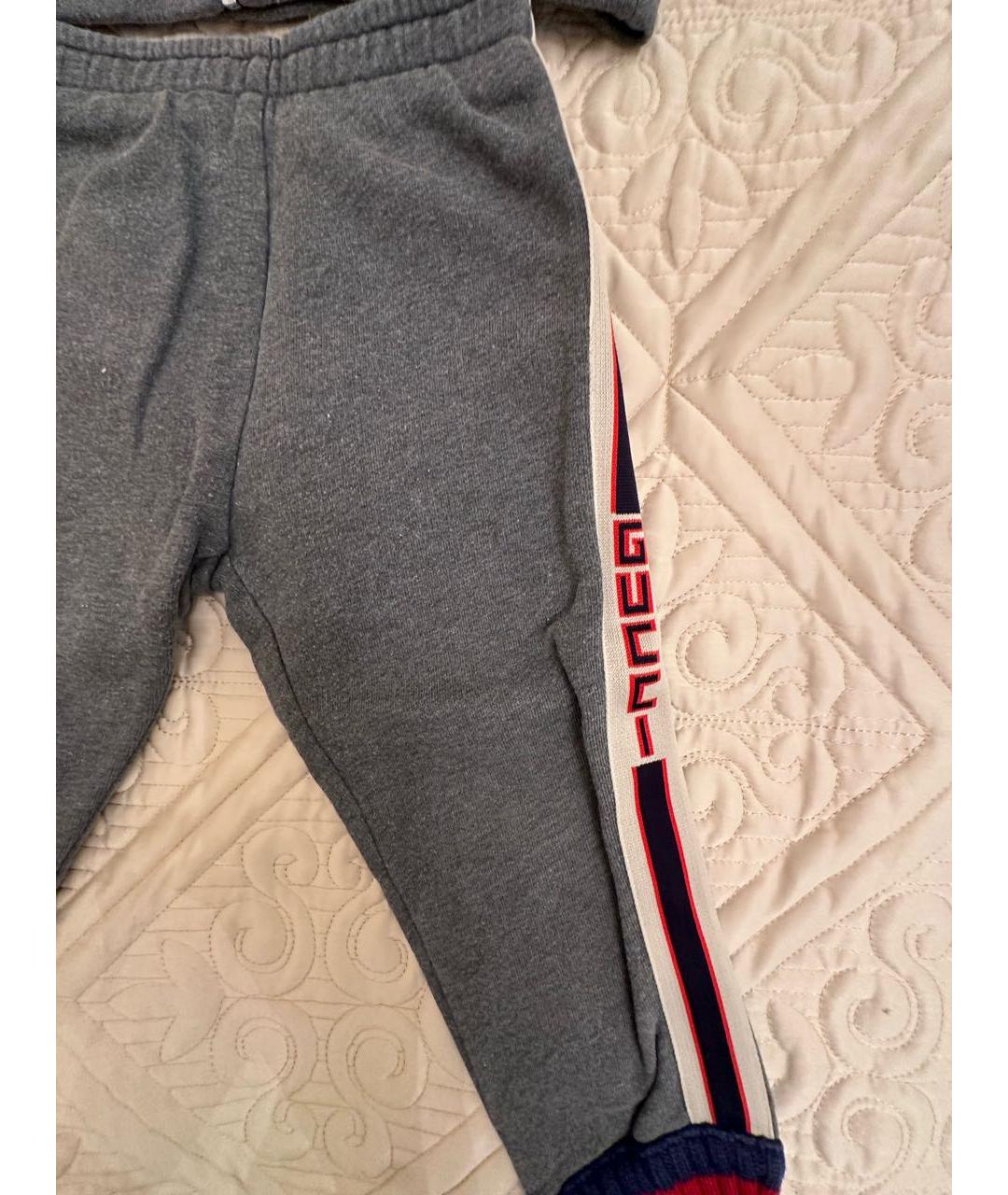 GUCCI Серый хлопковый комплект, фото 6