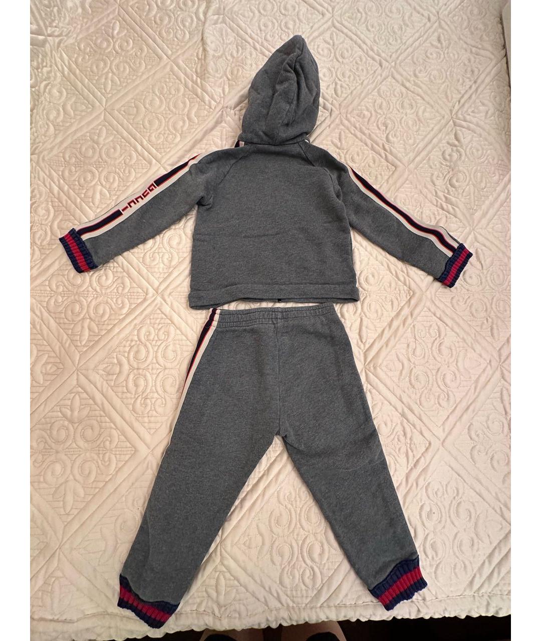 GUCCI Серый хлопковый комплект, фото 2