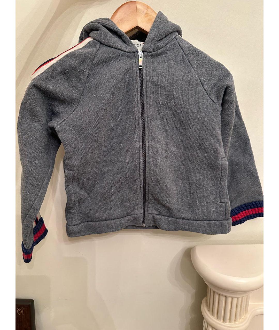 GUCCI Серый хлопковый комплект, фото 4