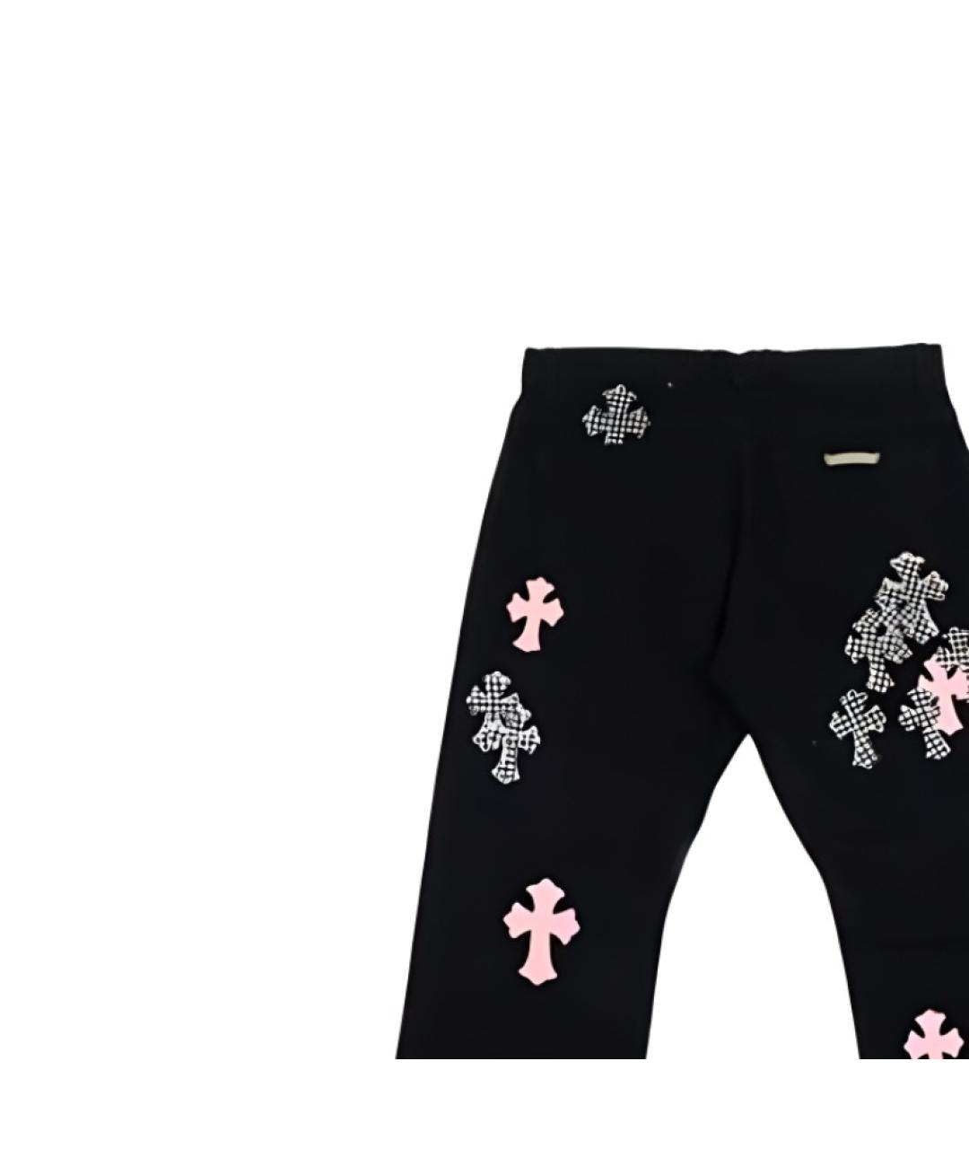 CHROME HEARTS Черные прямые джинсы, фото 4