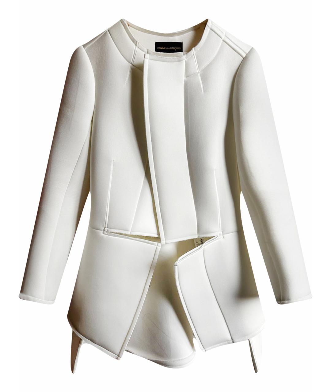 COMME DES GARÇONS Белый полиамидовый жакет/пиджак, фото 1