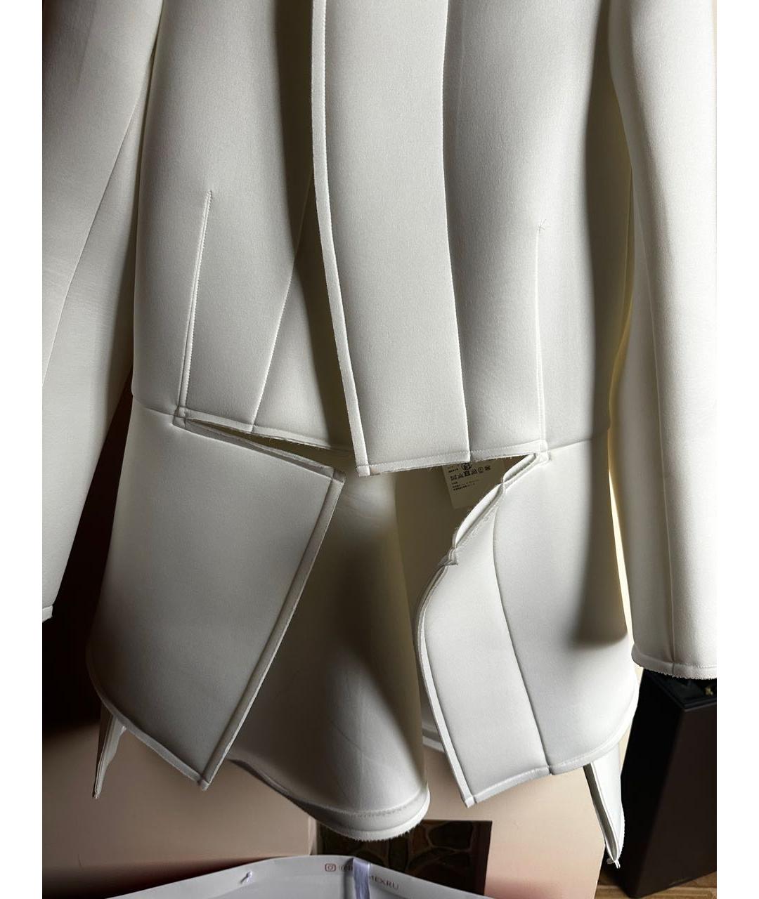 COMME DES GARÇONS Белый полиамидовый жакет/пиджак, фото 5