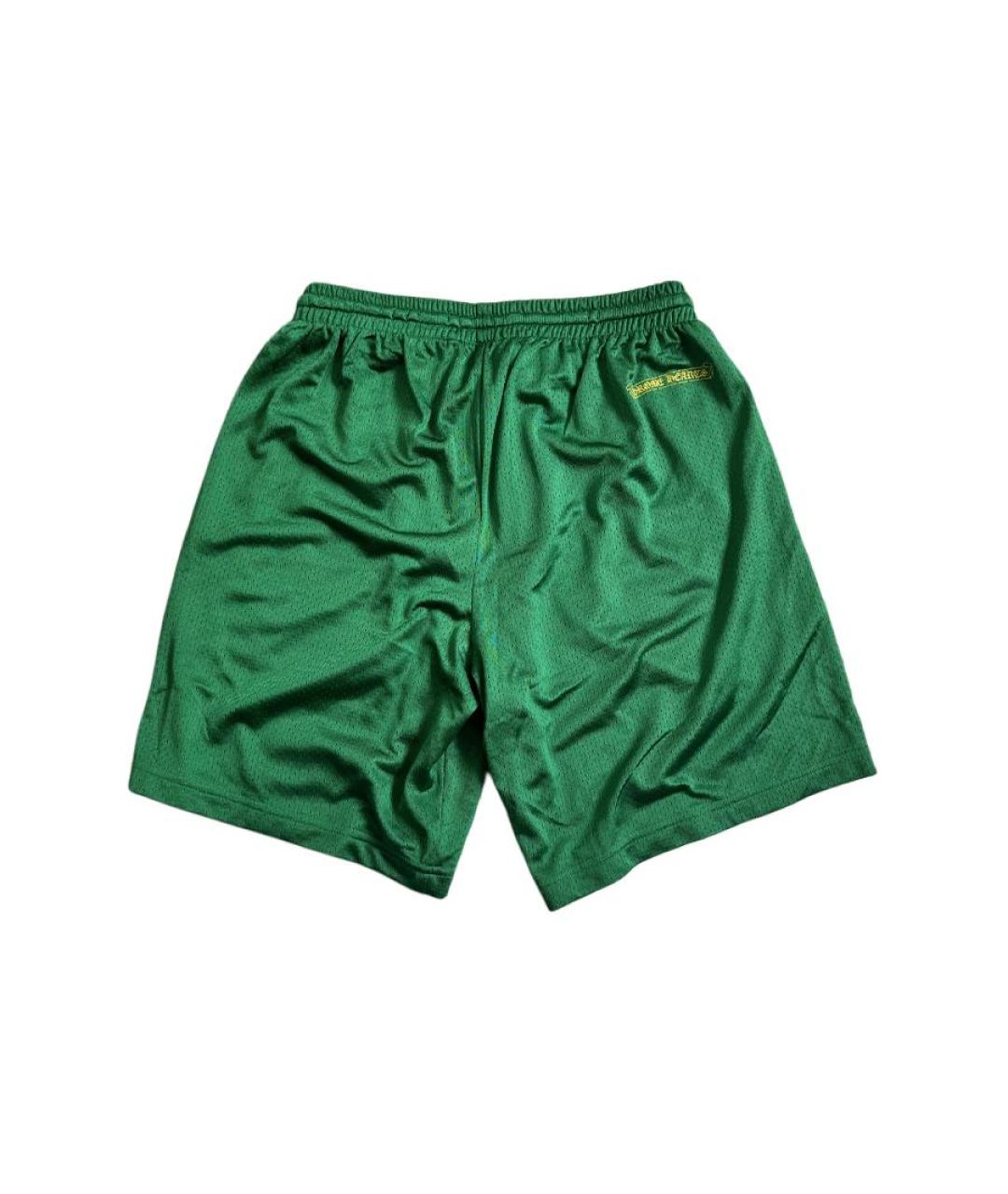 CHROME HEARTS Зеленые шорты, фото 2