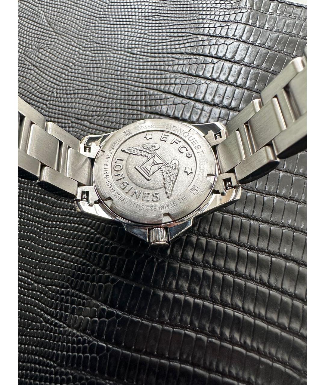 LONGINES Серебряные металлические часы, фото 2