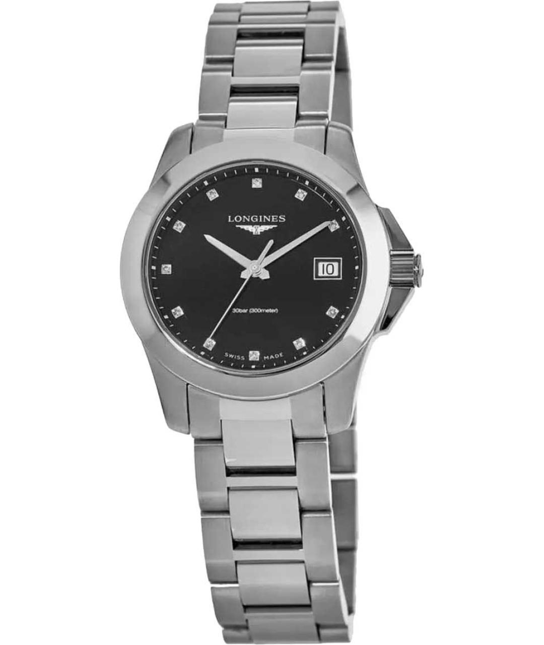 LONGINES Серебряные металлические часы, фото 1