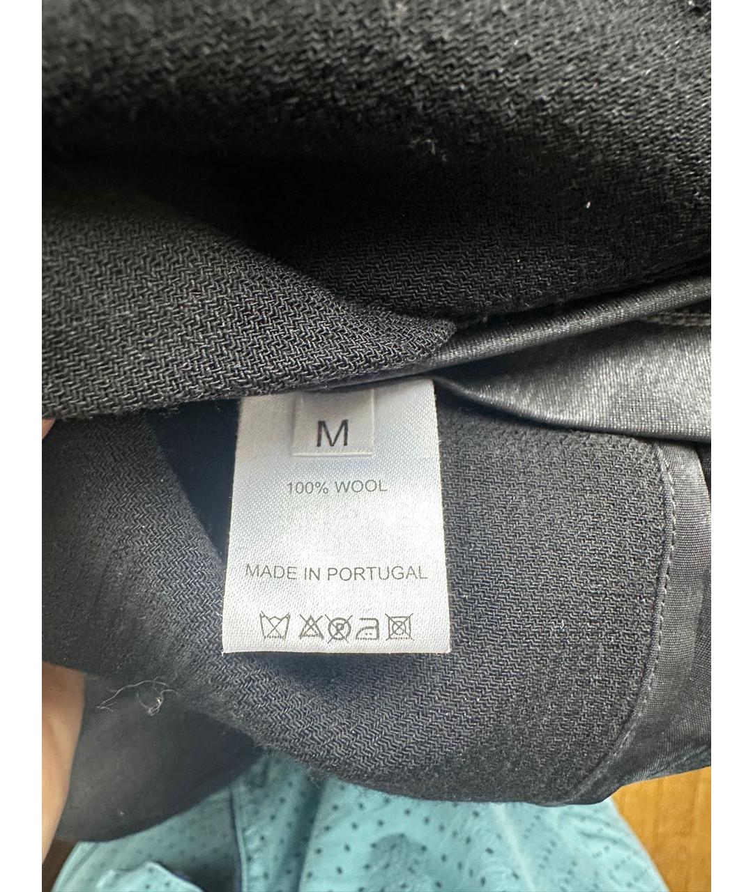 REFA Черная шерстяная юбка макси, фото 4