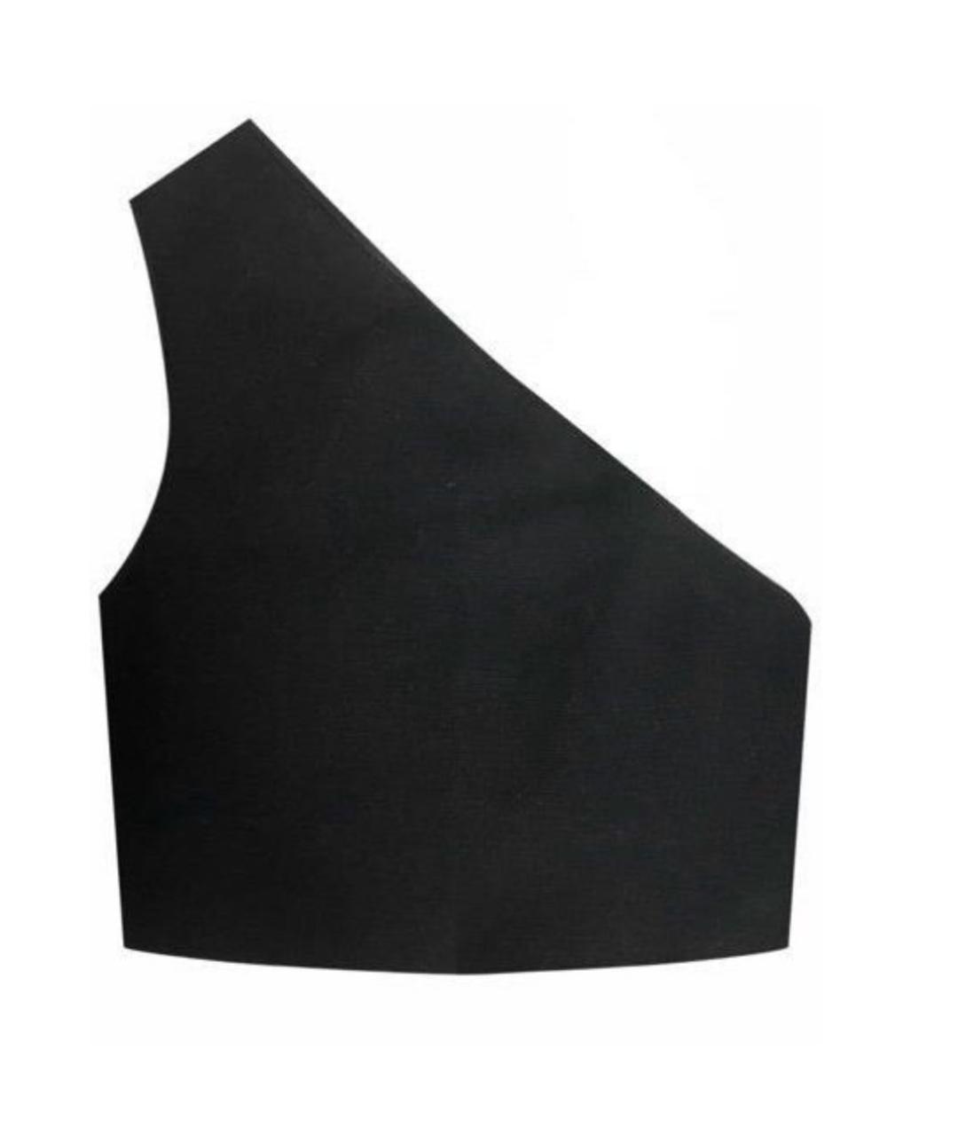 GUCCI Черная хлопковая майка, фото 1