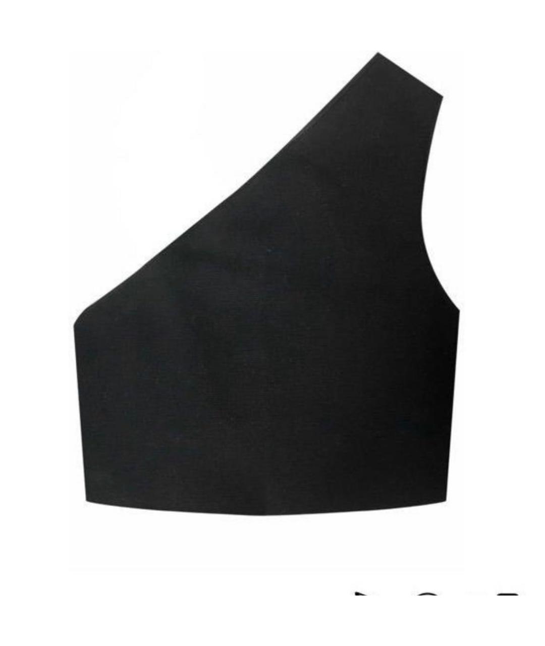 GUCCI Черная хлопковая майка, фото 2