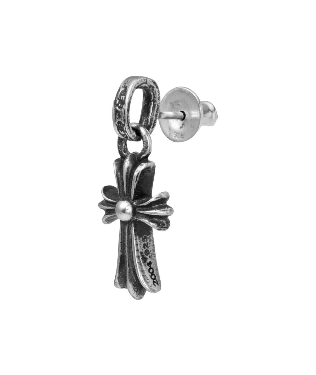 CHROME HEARTS Серебряные серебряные серьги, фото 4