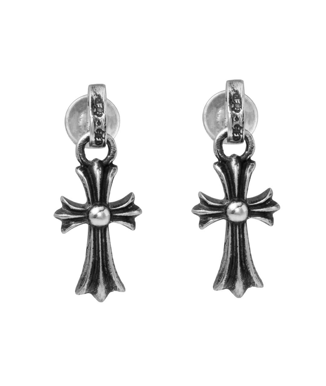 CHROME HEARTS Серебряные серебряные серьги, фото 1