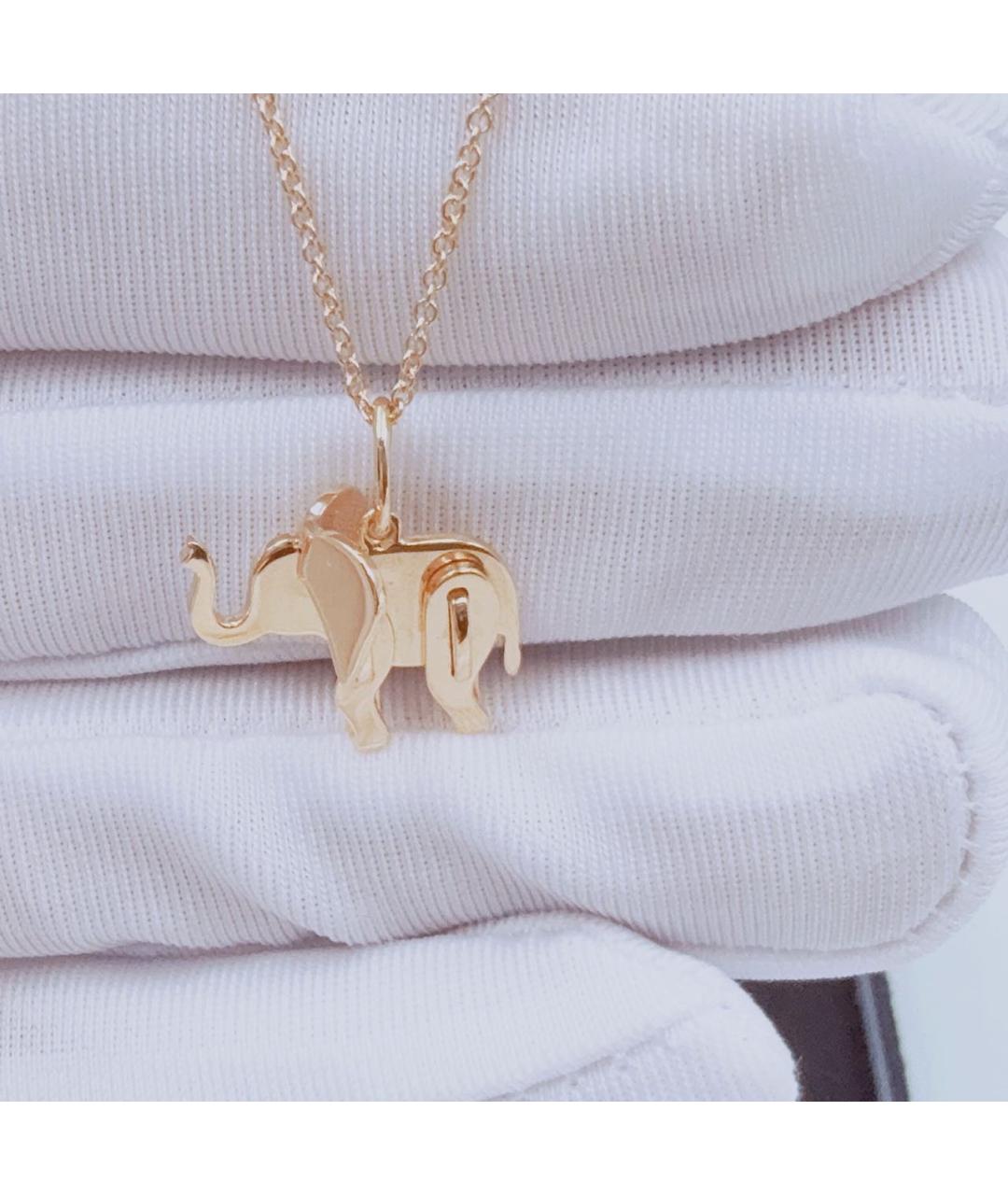 TIFFANY&CO Розовое колье из розового золота, фото 4