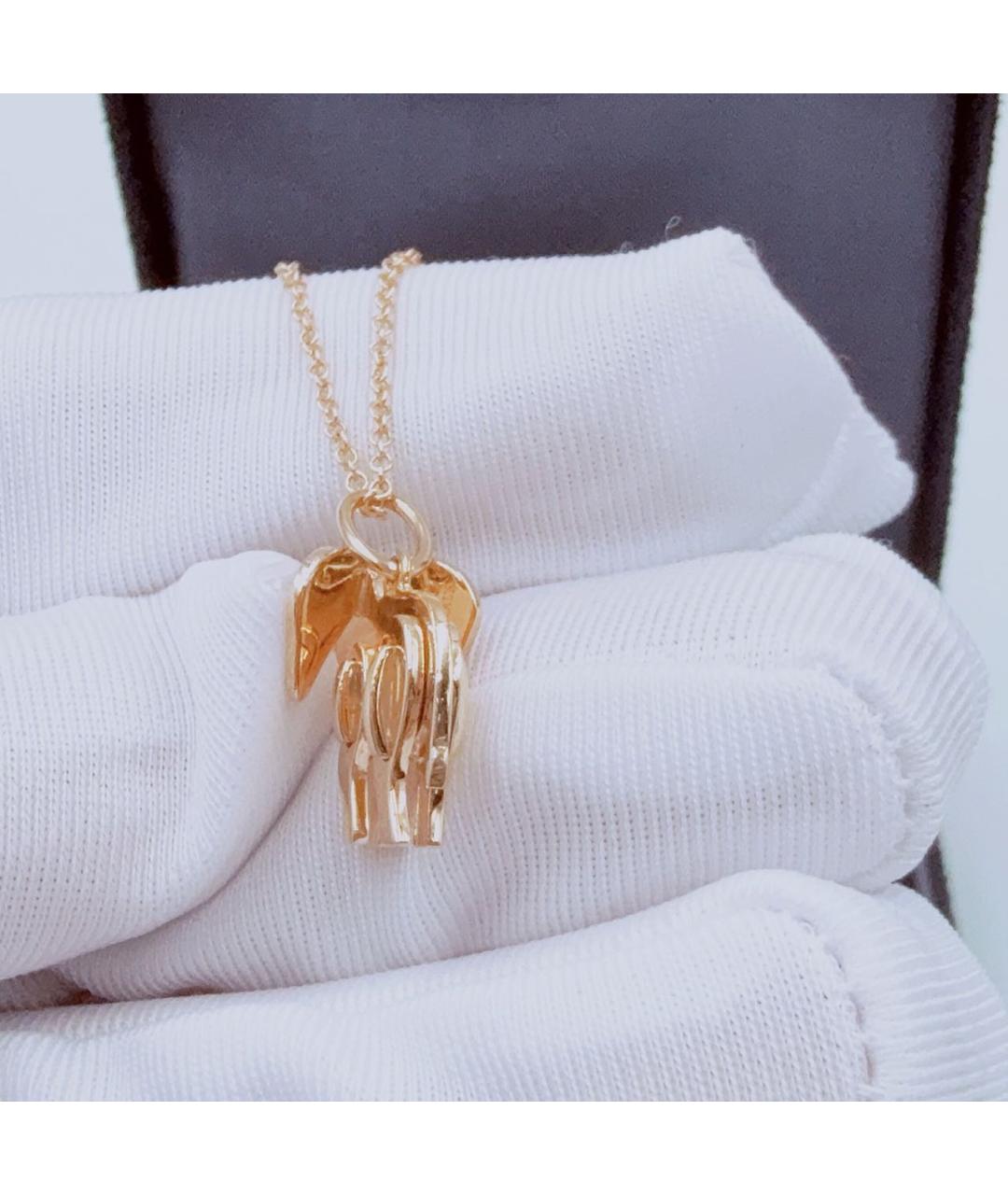 TIFFANY&CO Розовое колье из розового золота, фото 5