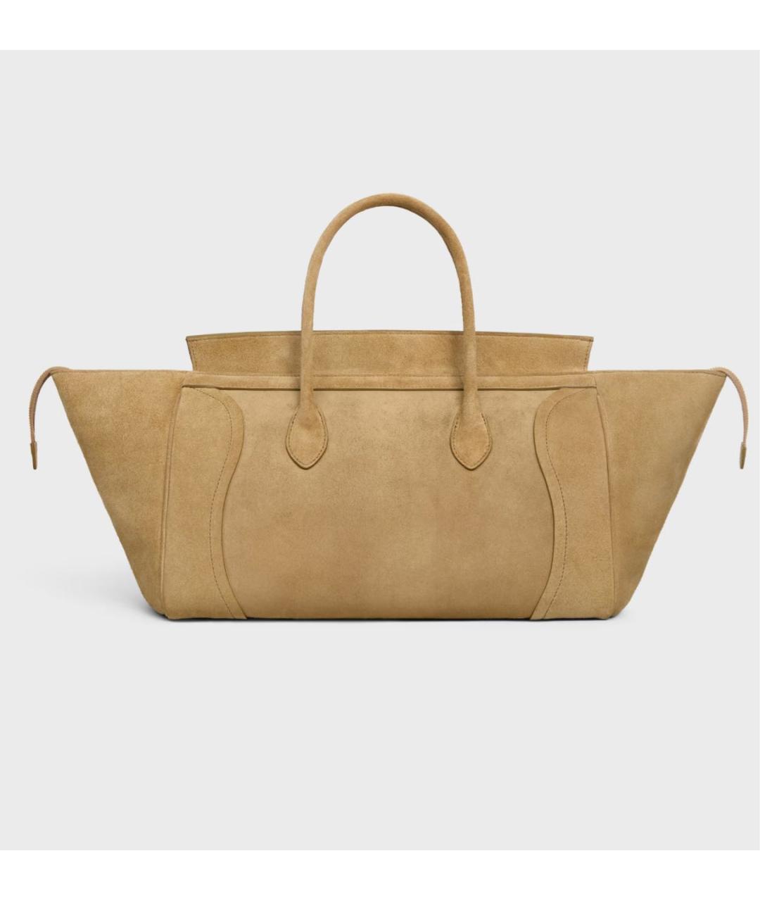 CELINE Бежевая сумка тоут, фото 3