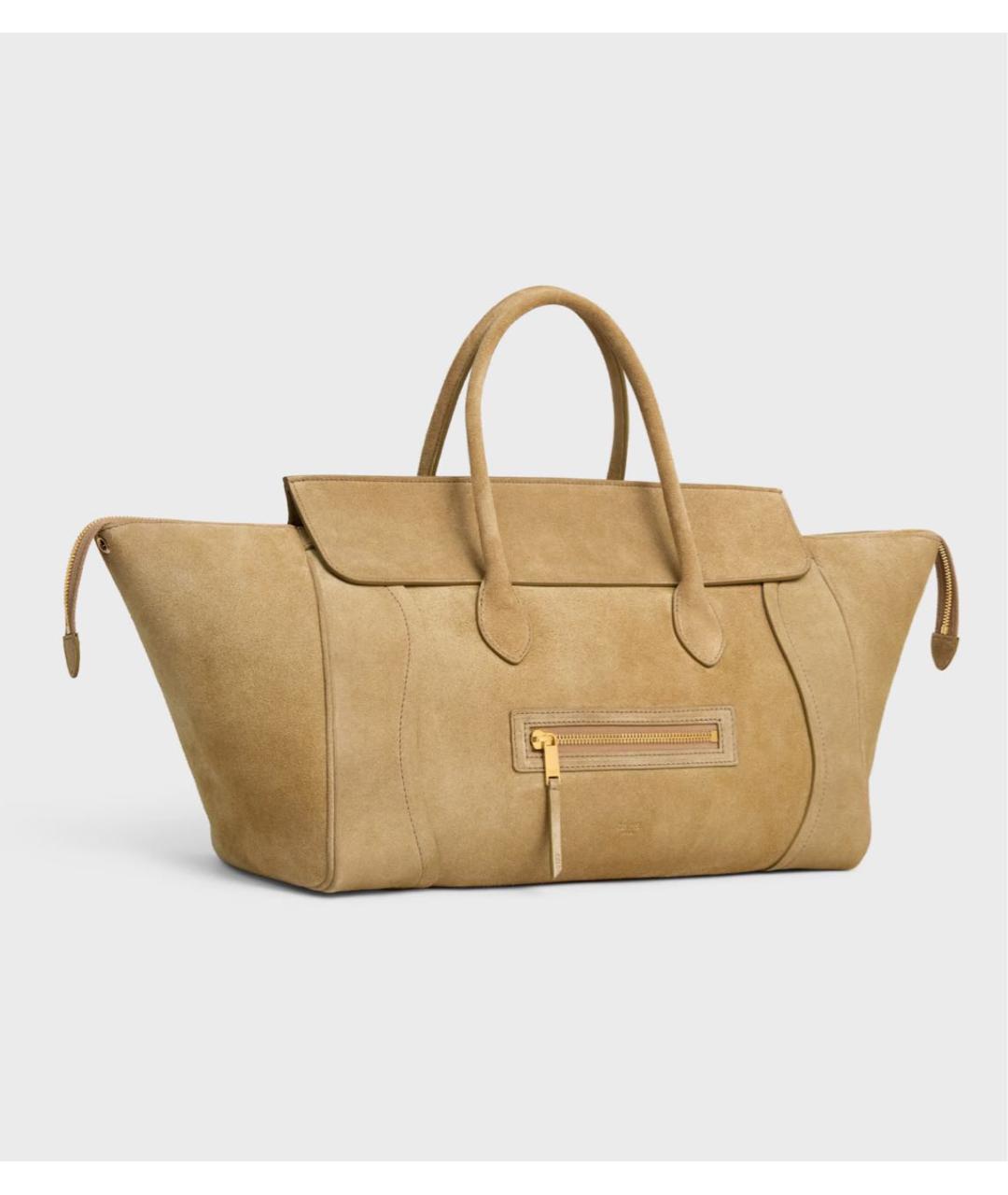 CELINE Бежевая сумка тоут, фото 2