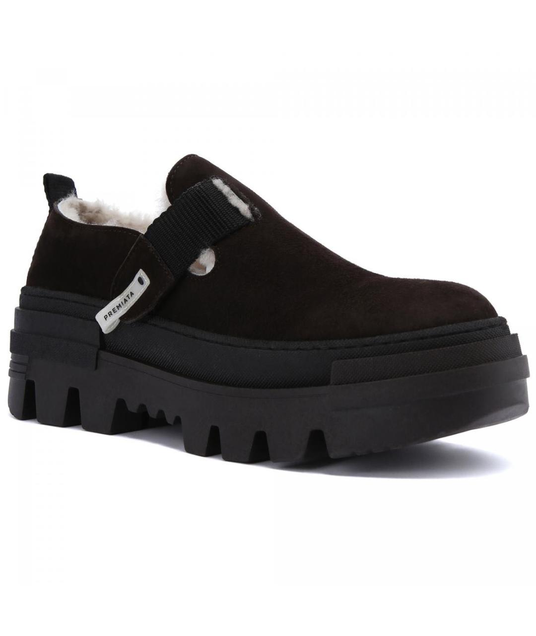 PREMIATA Коричневые замшевые лоферы, фото 5